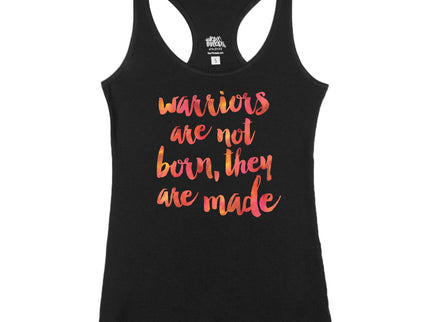 Warriors are not born, they are made