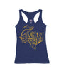 Heather Navy Racerback