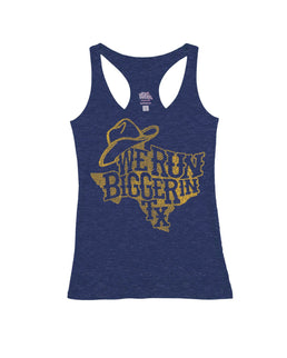 Heather Navy Racerback / M