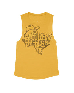 Golden Flowy Tank / XS