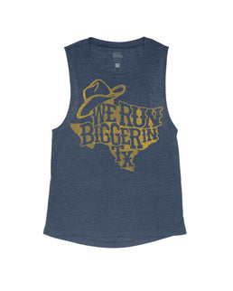 Antique Midnight Flowy Tank / XS