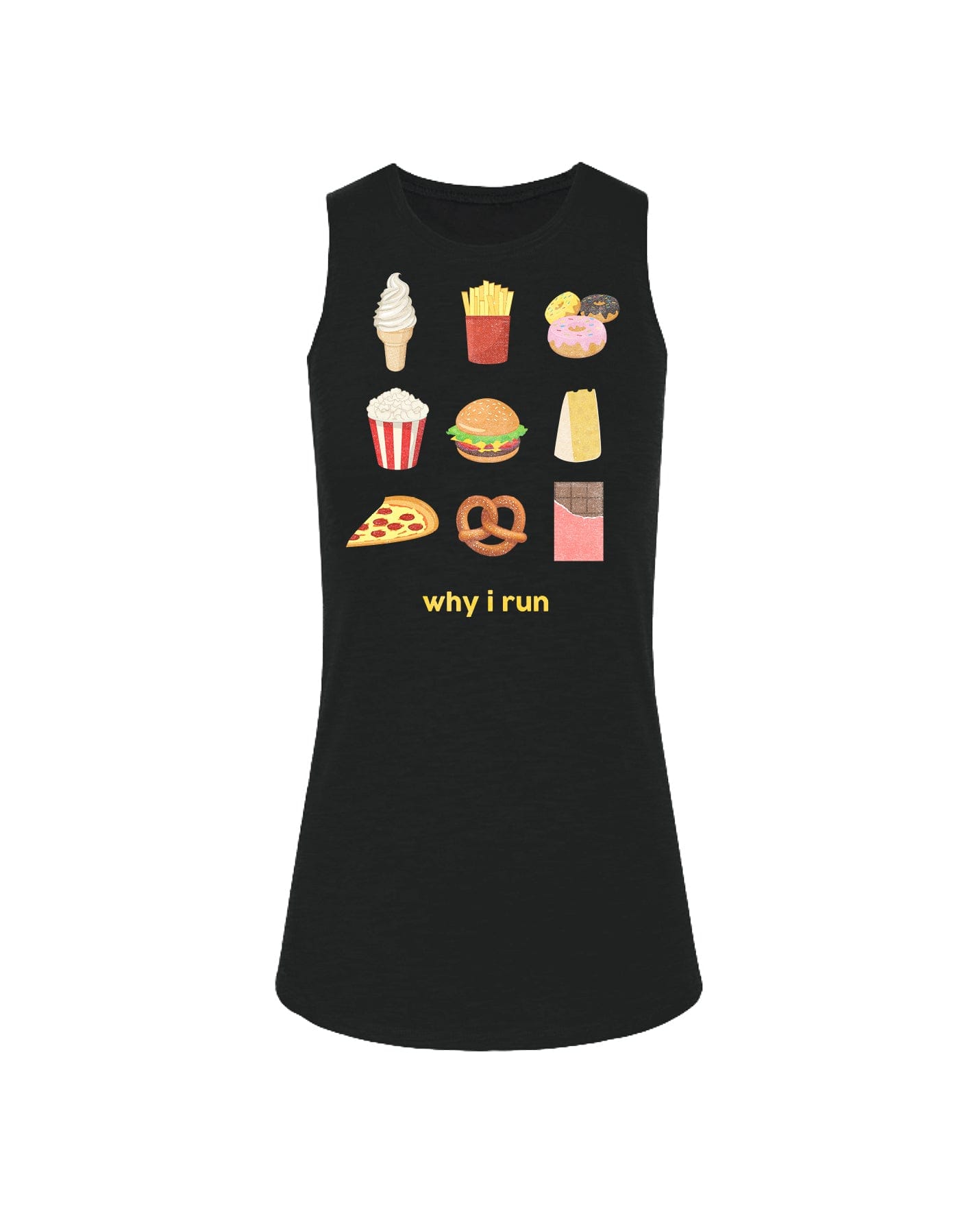 Why I run (junk food)