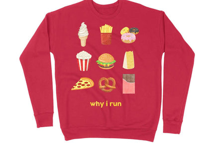 Why I run (junk food)