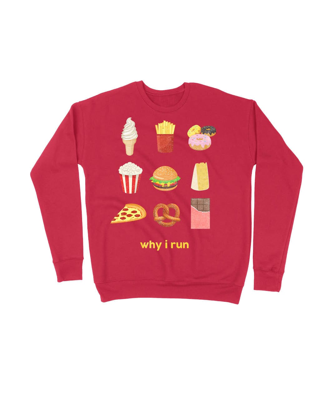 Why I run (junk food)