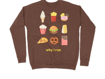 Why I run (junk food)