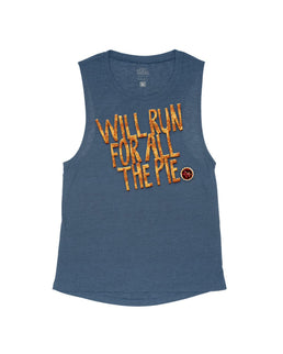 Vintage Midnight Flowy Tank / XS