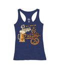 Heather Navy Racerback