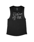 Black Flowy Tank