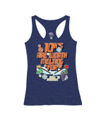 Heather Navy Racerback