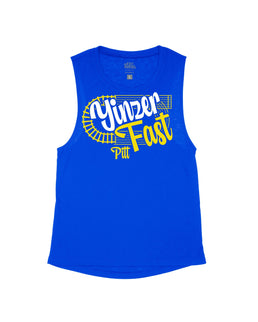 Royal Blue Flowy Tank / S
