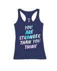 Heather Navy Racerback