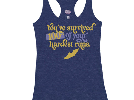 You've survived 100% of your hardest runs