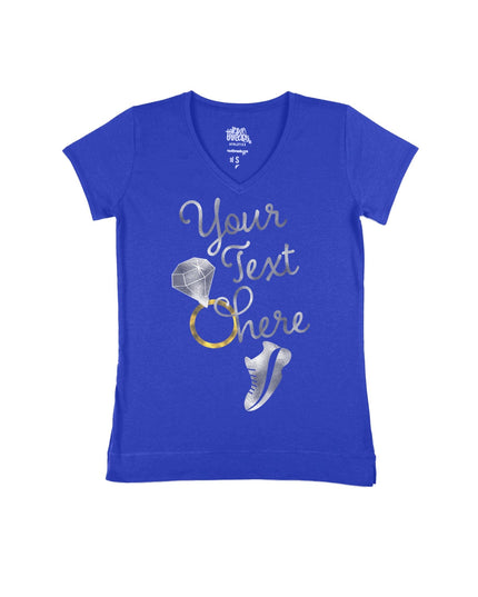 Your text here wedding rings and runner shoe