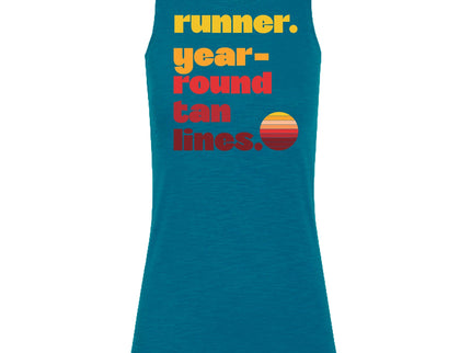 Runner. Year Round Tan Lines.