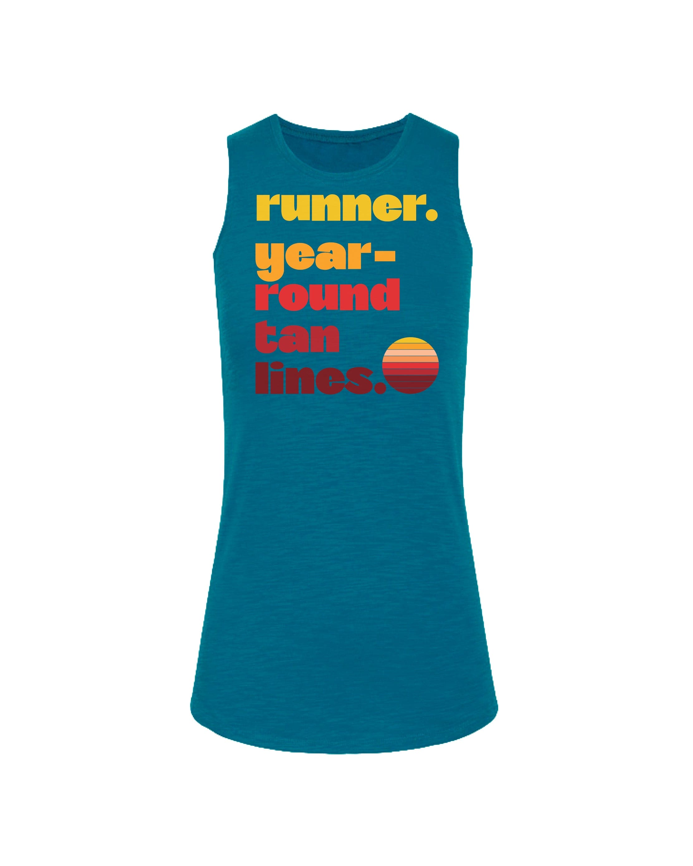 Runner. Year Round Tan Lines.