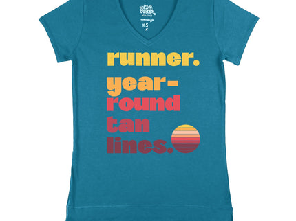 Runner. Year Round Tan Lines.