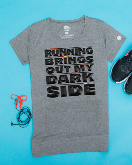 Running brings out my dark side Racer