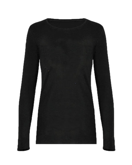 Long Sleeve Boat Neck Modal Scuba