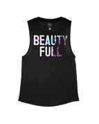 Black Flowy Tank