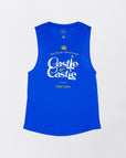 Royal Blue Flowy Tank