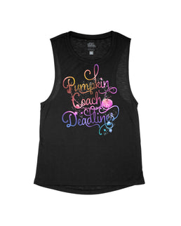 Black Flowy Tank / XS