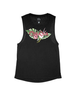 Black Flowy Tank / XS