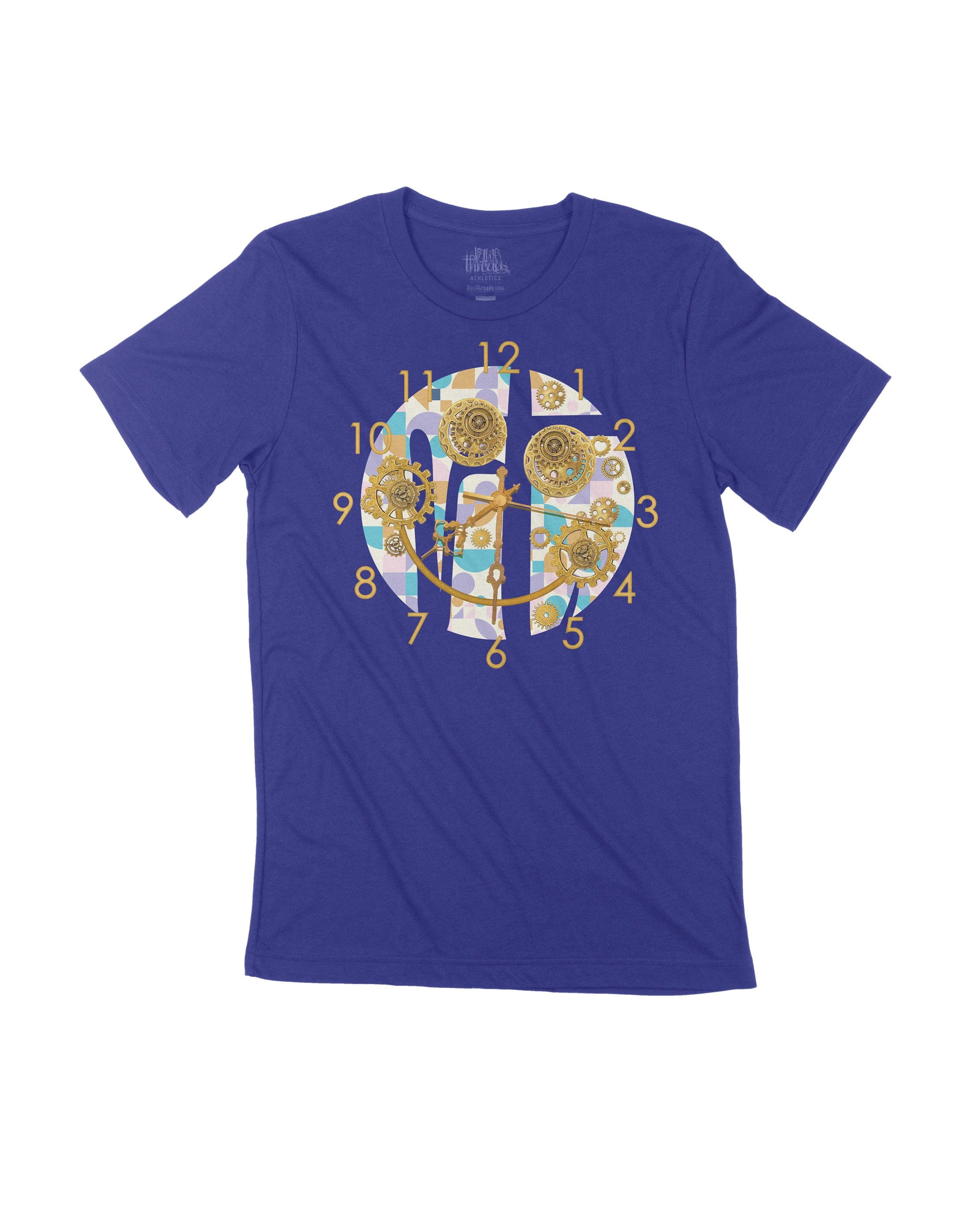 Raw Threads Logo Clock