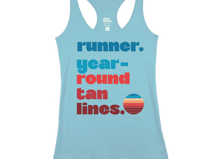 Runner. Year Round Tan Lines.
