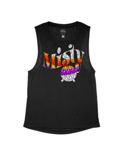 Black Flowy Tank / XS