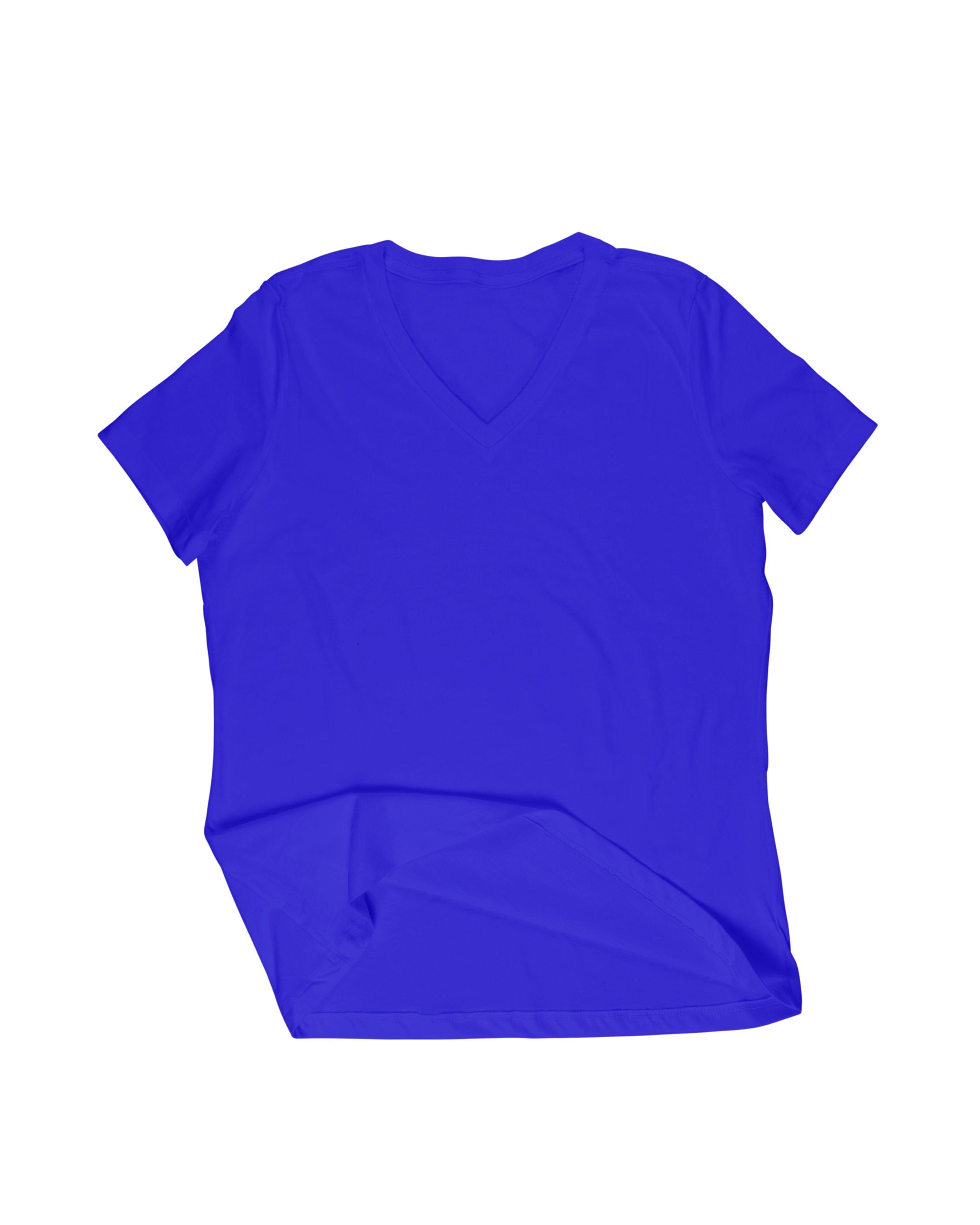 Blank Relaxed Bamboo V-Neck
