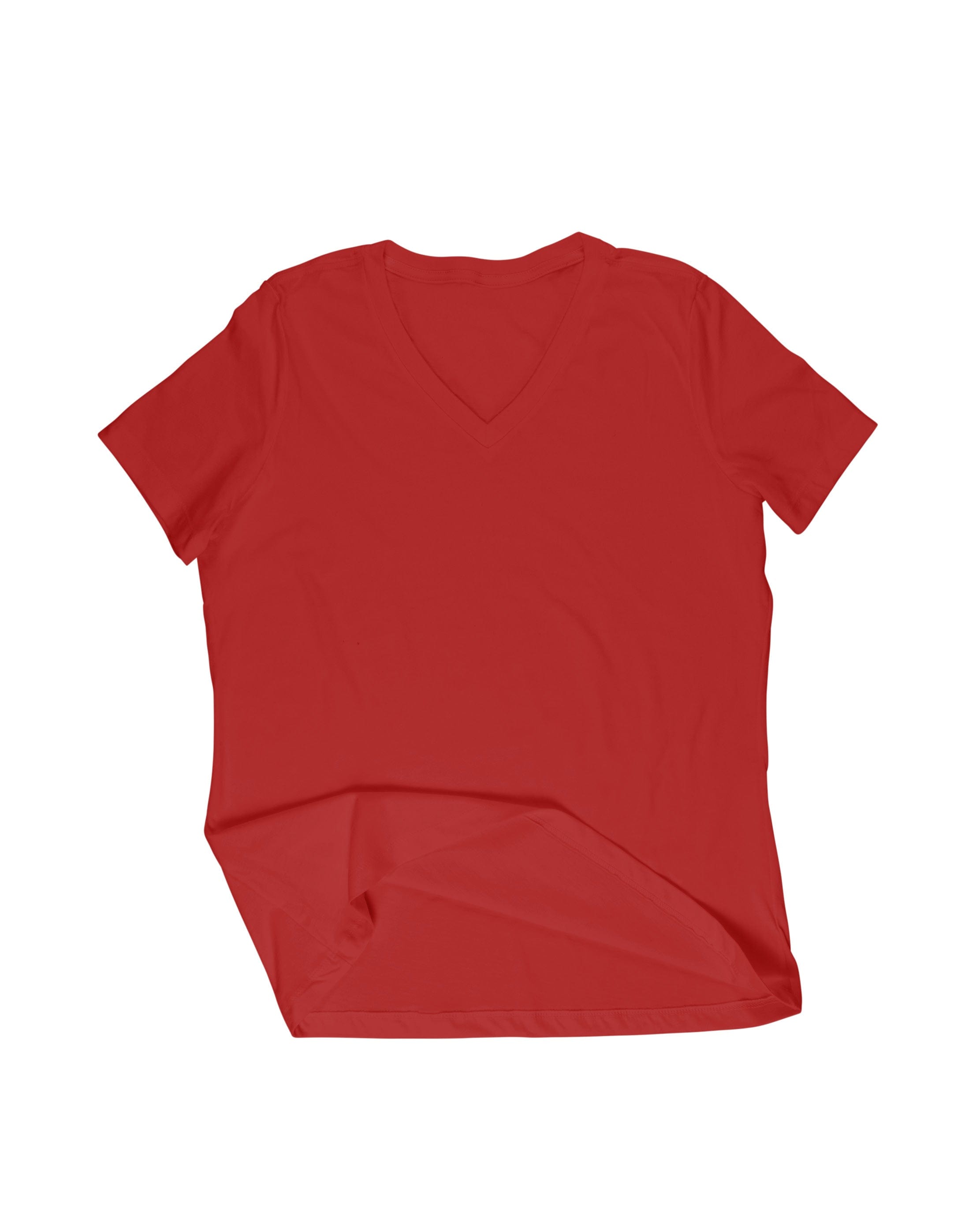 Blank Relaxed Bamboo V-Neck