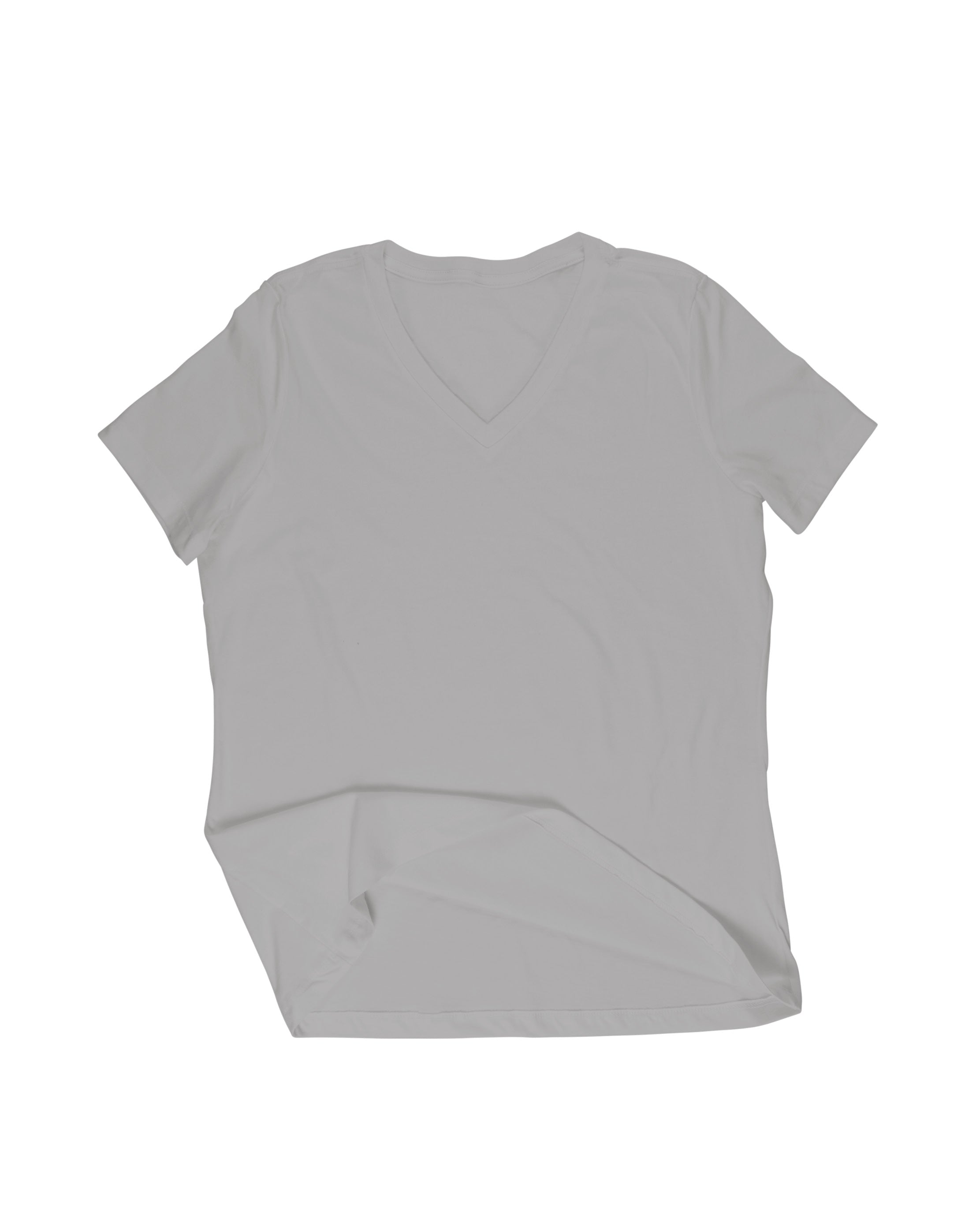 Blank Relaxed Bamboo V-Neck