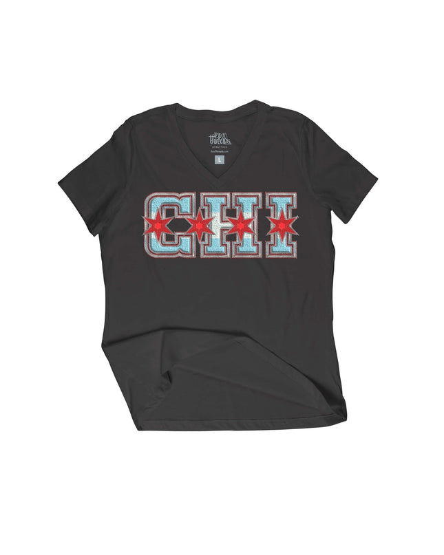 CHI Sorority Letters Relaxed V