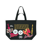 26.2 Mile Runner Recycled Oversized Tote Bag