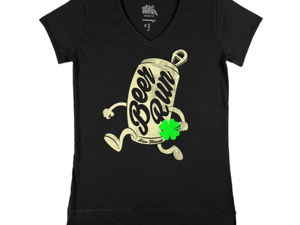 Running Beer Can with Shamrock