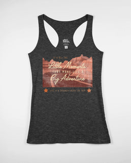 Black Heather Racerback