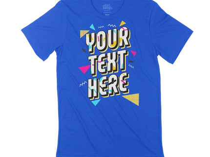 Customize your own 90's Text White Graffiti