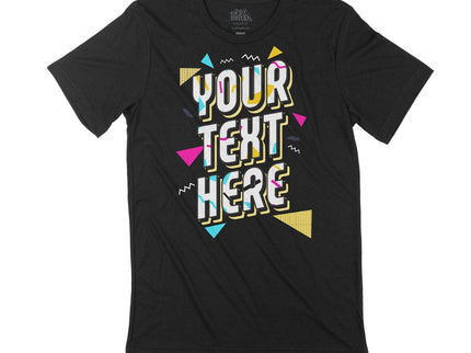 Customize your own 90's Text White Graffiti