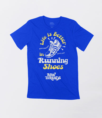 Life is Better in Running Shoes Crew