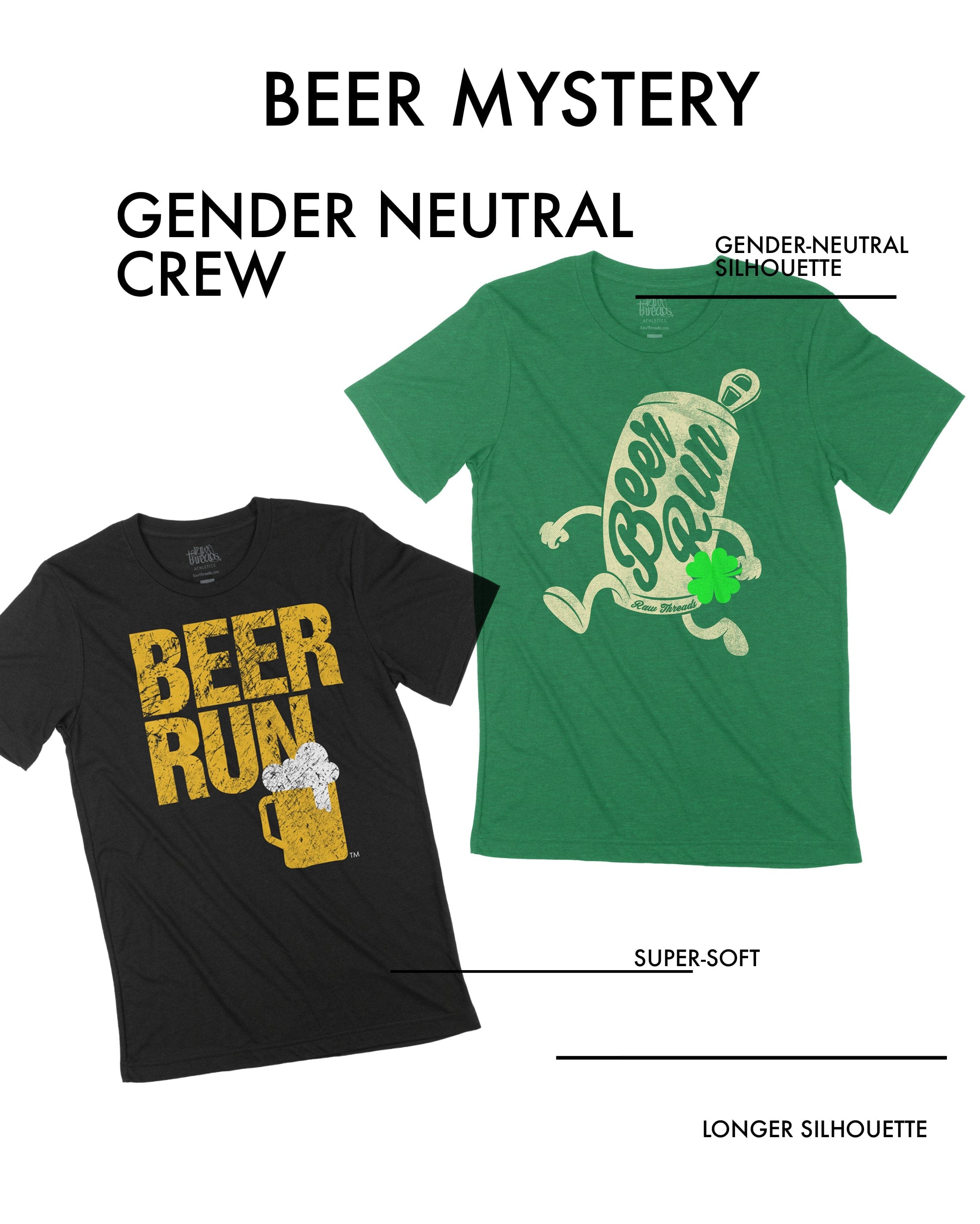 Mystery BEER Gender Neutral Crew