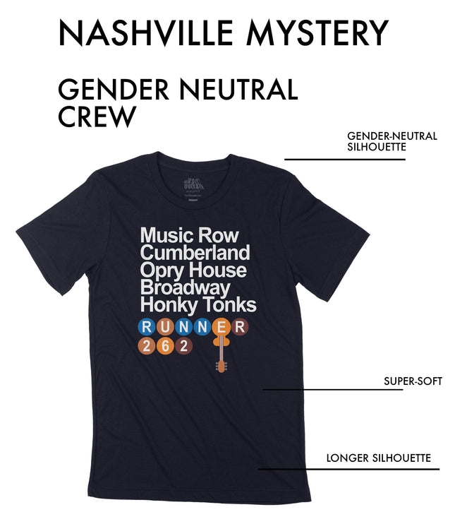 Mystery NASHVILLE Gender Neutral Crew