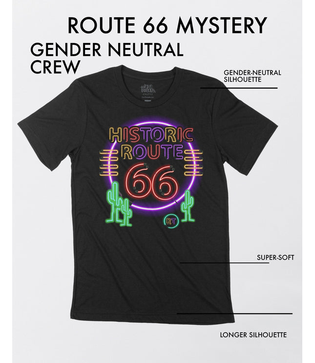 Mystery ROUTE 66 Gender Neutral Crew