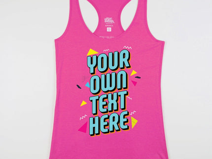 Customize your own 90's Blue Text