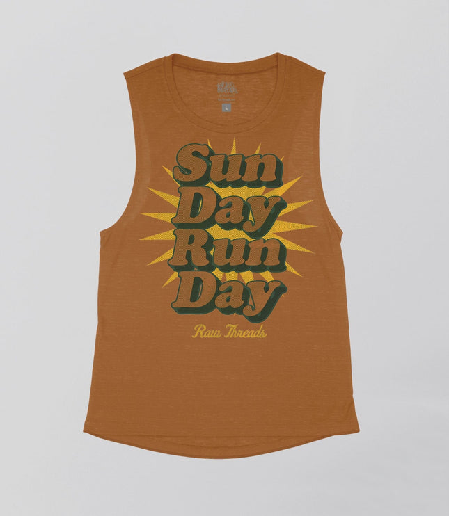 Sun Day Run Day Flowy Tank