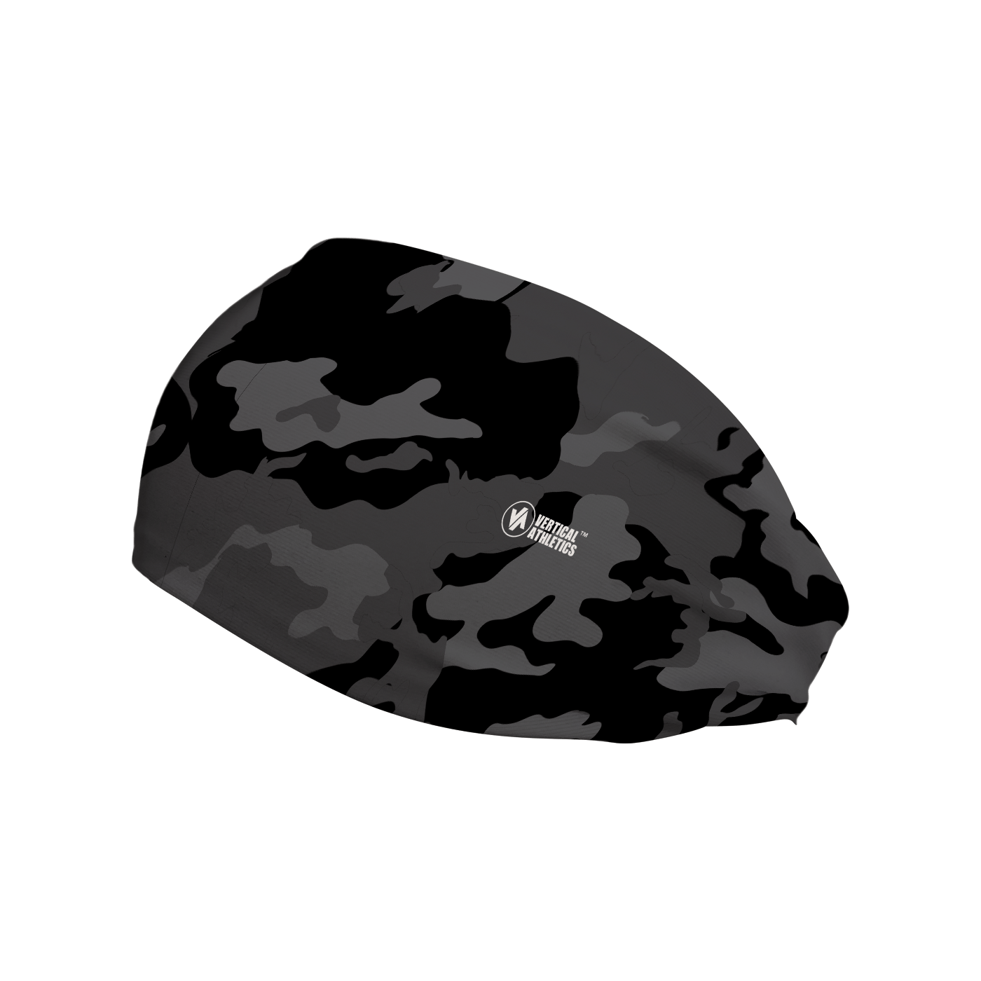 Cooling Headband: Black Camo