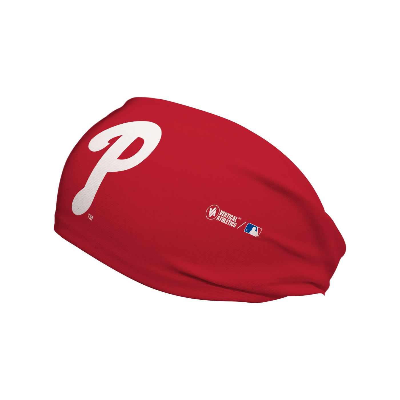 Phillies Cooling Headband: Red Cap Logo