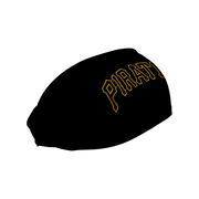 Pirates Cooling Headband: Wordmark Black