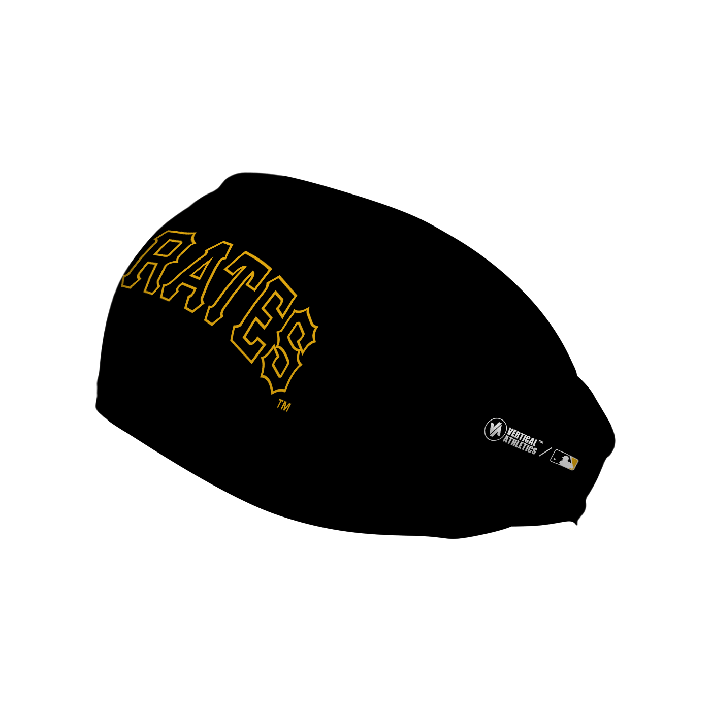 Pirates Cooling Headband: Wordmark Black